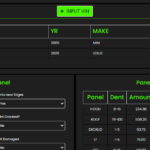 Hail Damage Estimate for Vehicle Owners, EASY AS 1-2-3